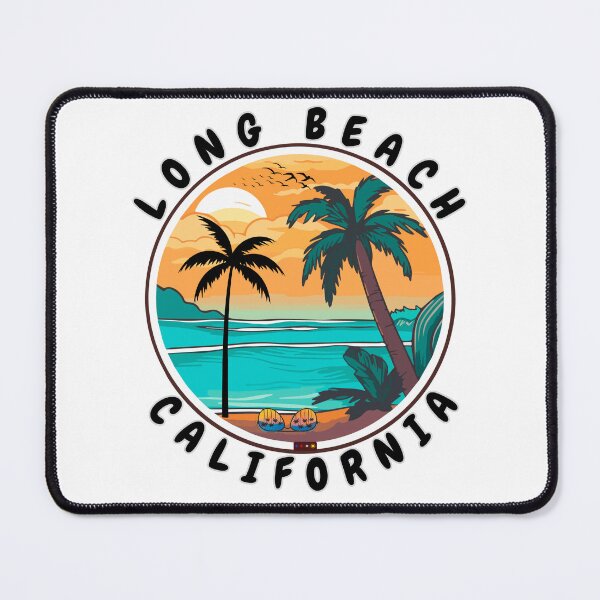 Item preview, Long Beach California summer tshirt designed and sold by AbeeRedB.