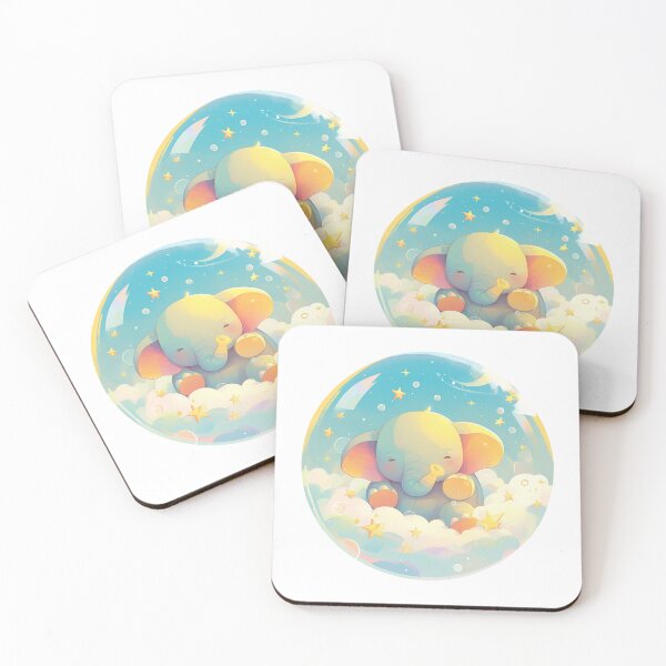 Item preview, Elephant // Cute Elephant art // Elephants // children // Bubbles // Baby Elephant designed and sold by SMARTKIT  DESIGNAGENCY.