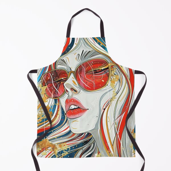 Item preview, Glamorous Pop Art Portrait designed and sold by BasajaunStudio.