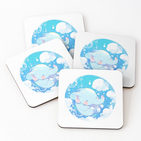 Item preview, Elephant // Cute Elephant art // Elephants // children // Bubbles // Baby Elephant designed and sold by SMARTKIT  DESIGNAGENCY.