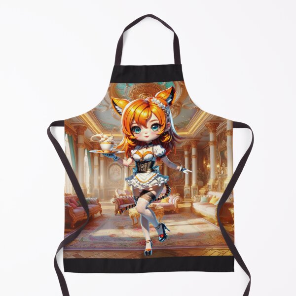 Item preview, Furry Maids Chibi Tigress Orange Hinata designed and sold by CHIBI_POPZ.