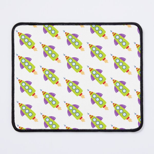 Item preview, Andy's Room Space Ranger Rocket Ship Print designed and sold by Pink Pineapple Works.