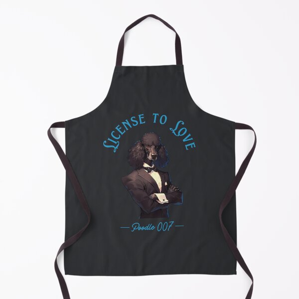 Item preview, Poodle as a secret agent. License to love designed and sold by Tsifra.