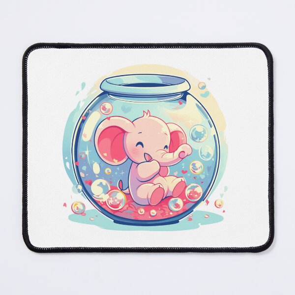 Item preview, Elephant // Cute Elephant art // Elephants // children // Bubbles // Baby Elephant designed and sold by SMARTKIT DESIGNAGENCY.