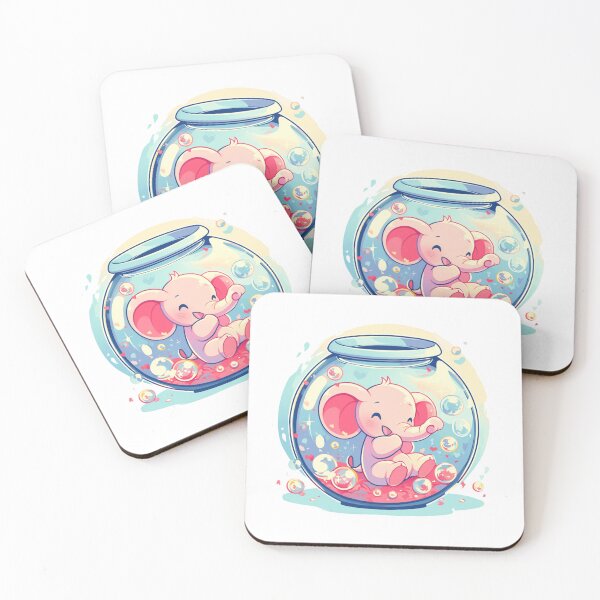 Item preview, Elephant // Cute Elephant art // Elephants // children // Bubbles // Baby Elephant designed and sold by SMARTKIT  DESIGNAGENCY.