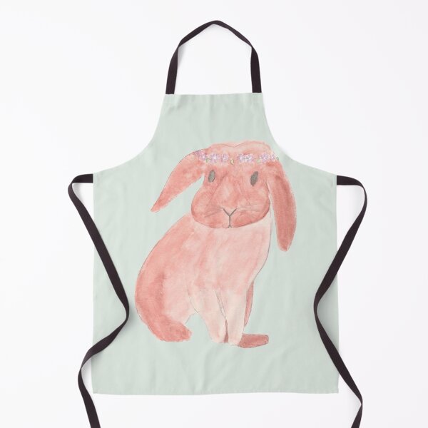 Item preview, Watercolour Bunny With Flower Crown designed and sold by Inked Notebook.