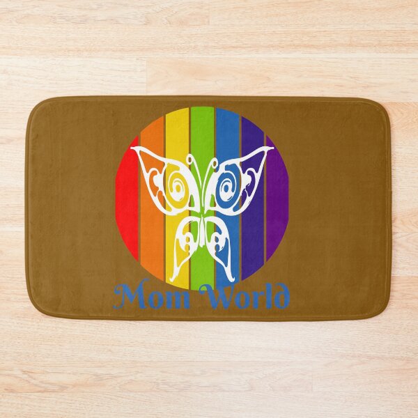 Item preview,  Mom World Rainbow Butterfly designed and sold by Tripp Art Studio.