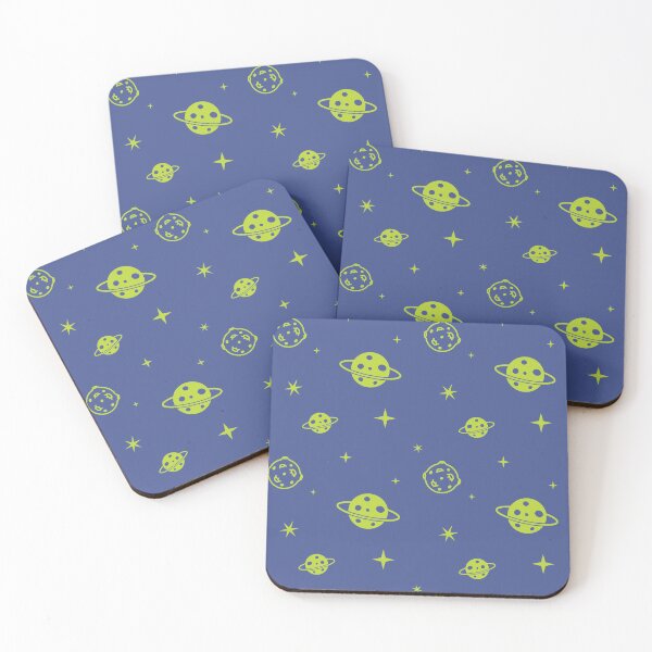 Item preview, Andy's Room Alien Space Planets Print designed and sold by Pink Pineapple Works.