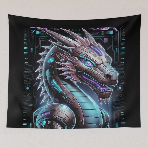 Item preview, Cyber dragon robot designed and sold by Szkicerka.
