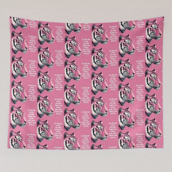 Item preview, It is better to live one year like a tiger than a hundred like a sheep. designed and sold by La Loca.