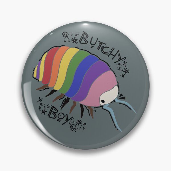 Item preview, Butchy Boy Isopod - Progress Flag ver. designed and sold by busy-and-tired.