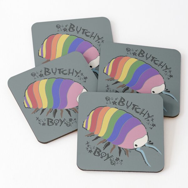 Item preview, Butchy Boy Isopod - Progress Flag ver. designed and sold by busy-and-tired.