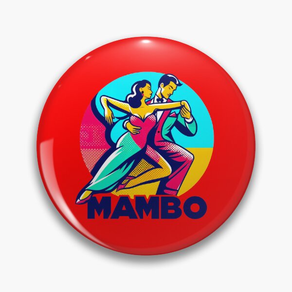 Item preview, Mambo Dance Couple with Text - Color Illustration Minimal designed and sold by AD-Digital-Art.
