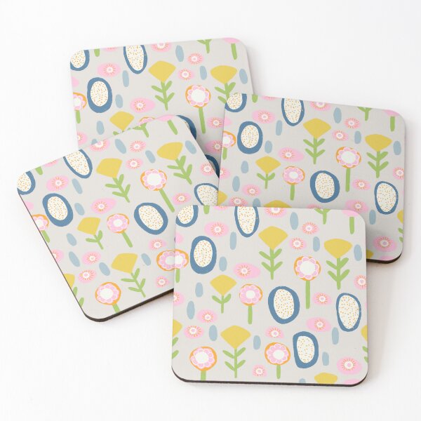 Artikelvorschau, Frühling Mod Boho Floral Grau entworfen und verkauft von susycosta.