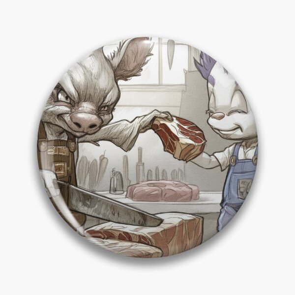 Item preview, hunk of meat designed and sold by PricklyPeanut.