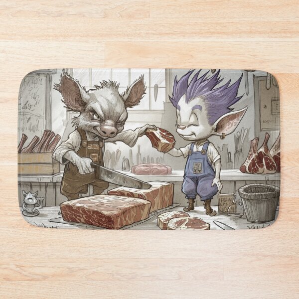 Item preview, hunk of meat designed and sold by PricklyPeanut.