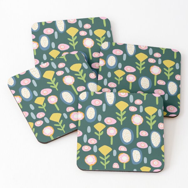 Artikelvorschau, Frühling Mod Boho Blumen Grün entworfen und verkauft von susycosta.
