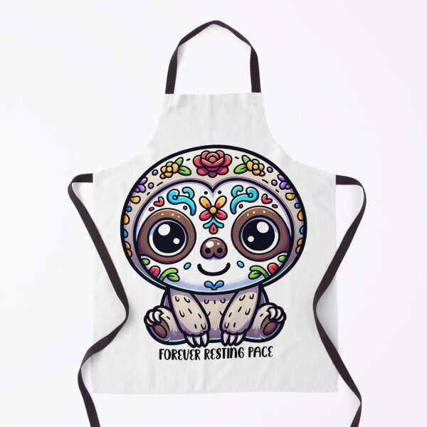 Item preview, Dia De Los Muertos Sloth designed and sold by thefurrypickle.