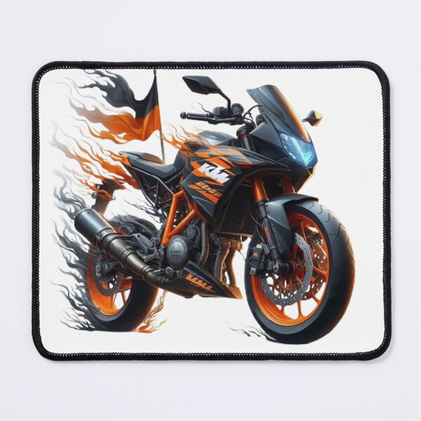 Item preview, Orange and black motorcycle designed and sold by ShopMaxiDesigns.
