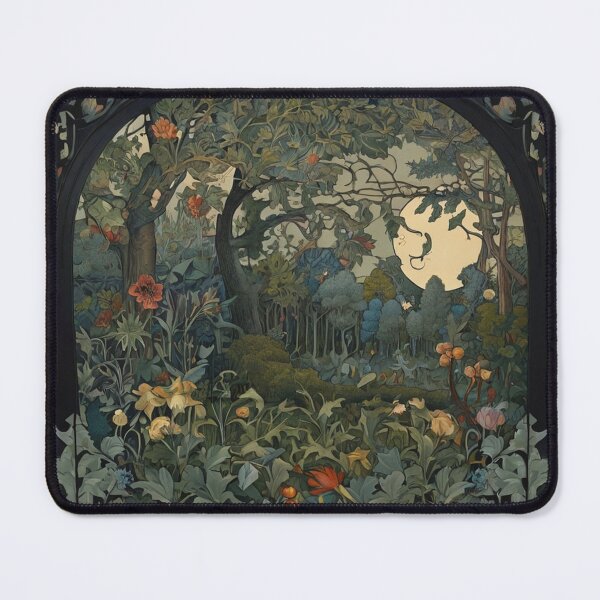 Item preview,  Into the forest beautiful fresco design after William Morris designed and sold by Vintage Designs +.