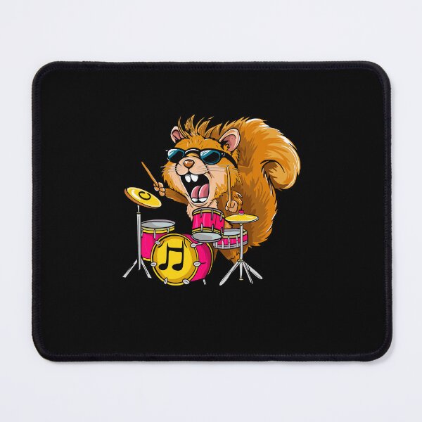 Item preview, Squirrel Playing Drums designed and sold by box-artshop.