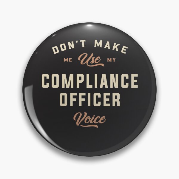 Item preview, Bold Compliance Officer  designed and sold by cidolopez.