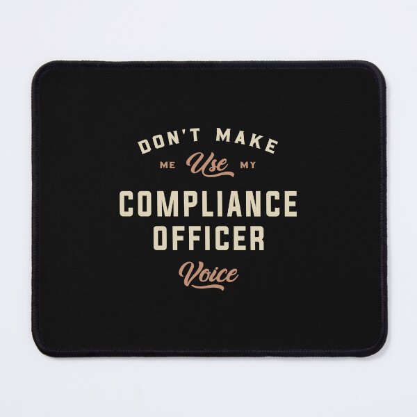 Item preview, Bold Compliance Officer designed and sold by cidolopez.