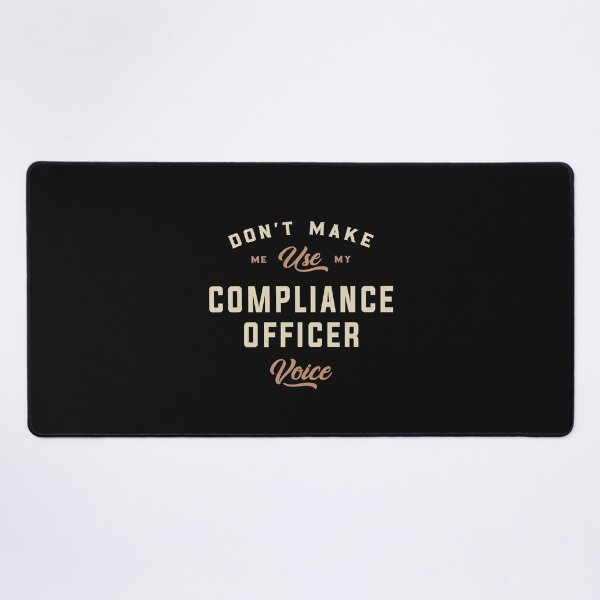 Item preview, Bold Compliance Officer designed and sold by cidolopez.