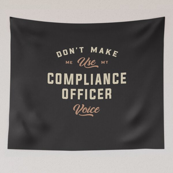Item preview, Bold Compliance Officer  designed and sold by cidolopez.