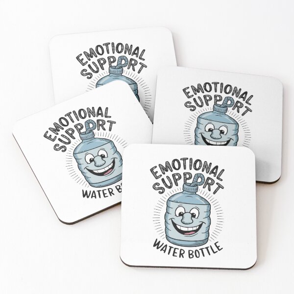 Item preview, Emotional Support Water Bottle  designed and sold by FanaticB.