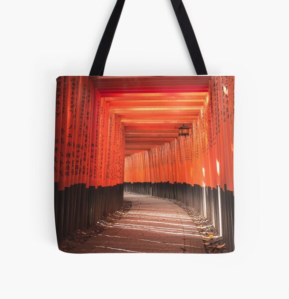 Fushimi Inari-taisha - Kyoto, Japón Bolsa estampada de tela