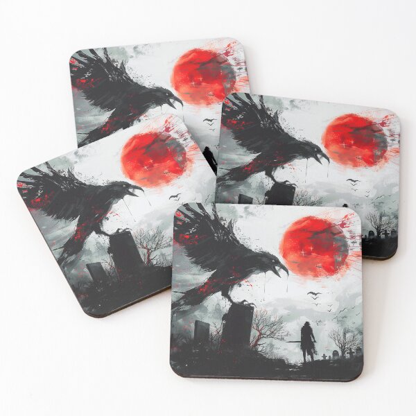 Item preview,  Midnight Raven Classic T-Shirt Sticker designed and sold by TheDarkStone.