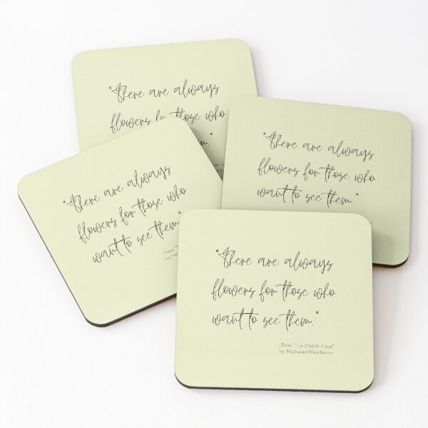 Item preview, A Quote about Nature from "The Marble Faun" by Nathaniel Hawthorne designed and sold by Poemit.