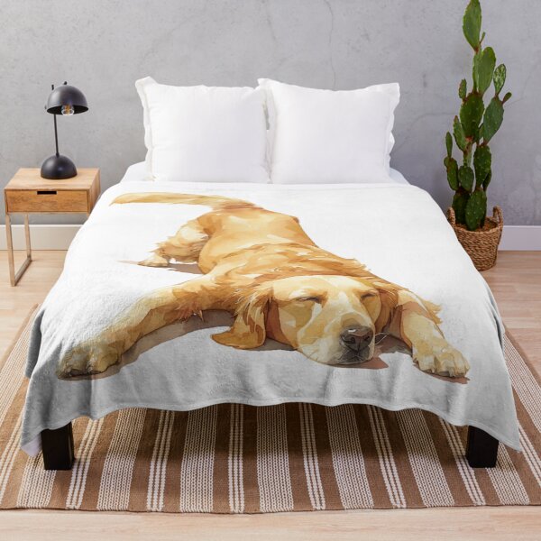 Item preview, Stretching Golden Retriever II | Print designed and sold by Unrooted.