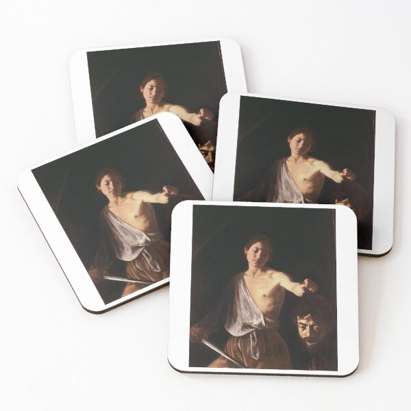 Item preview, caravaggio artwork,    David With the Head of Goliath  by Caravaggio  designed and sold by TeeARTHY.