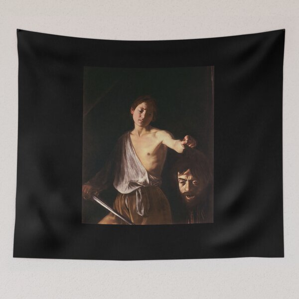 Item preview, caravaggio artwork,    David With the Head of Goliath  by Caravaggio  designed and sold by TeeARTHY.