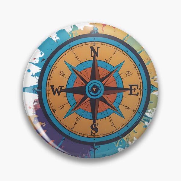 Item preview, Pop Art Compass designed and sold by cybersalegoods.