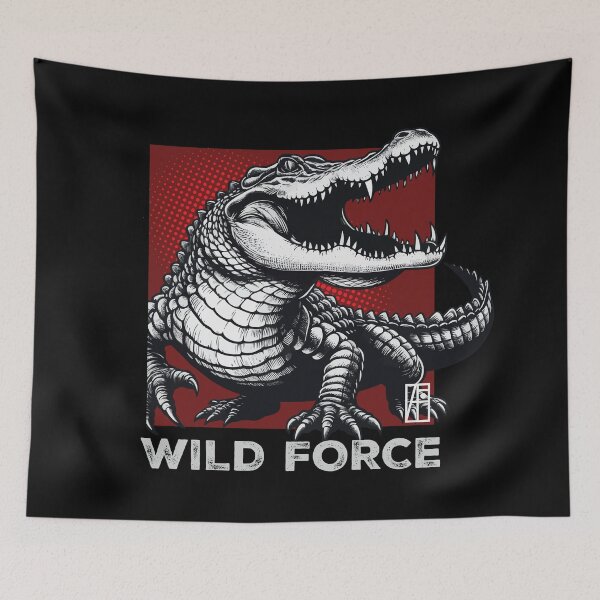 Item preview, CAIMAN - CROC -WILD FORCE - ANIMALS -1 designed and sold by ArtProjectShop.