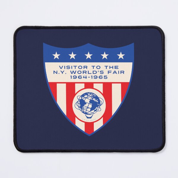 Item preview, 1964 1965 New York World's Fair Visitor American Shield designed and sold by deadmansupplyco.