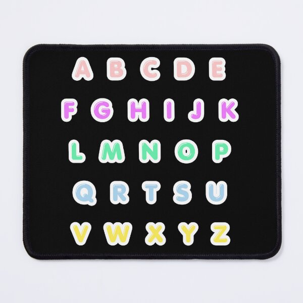 Item preview, Pack Alphabet Letters in Candy Colors designed and sold by Beatriz Barreto.