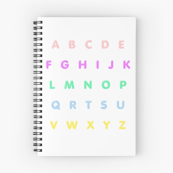 Item preview, Pack Alphabet Letters in Candy Colors designed and sold by Beatriz Barreto.