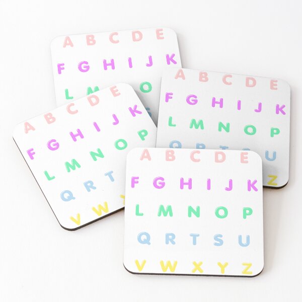 Item preview, Pack Alphabet Letters in Candy Colors designed and sold by Beatriz Barreto.