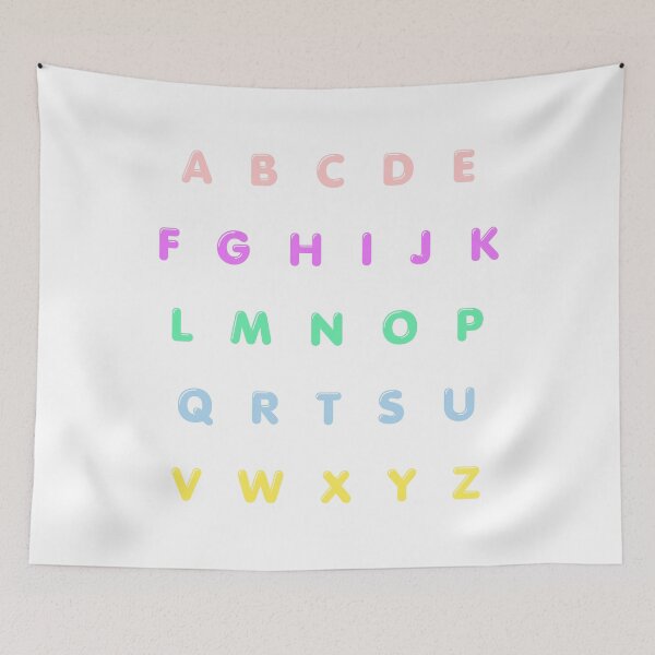 Item preview, Pack Alphabet Letters in Candy Colors designed and sold by Beatriz Barreto.