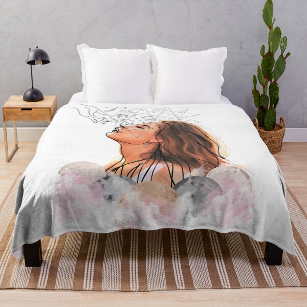 Item preview, Meditation Time "Starfelt" Graphic Design designed and sold by Lunardreams54.