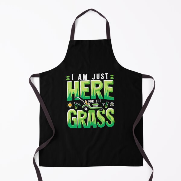 Item preview, I'm Just Here for the Grass Mowing - Funny Lawn Mower designed and sold by TeesYouWant.