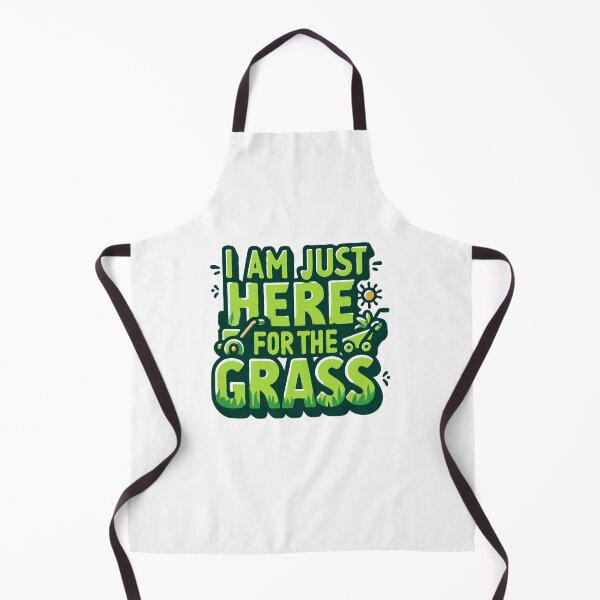 Item preview, I'm Just Here for the Grass - Funny Lawn Mower designed and sold by TeesYouWant.