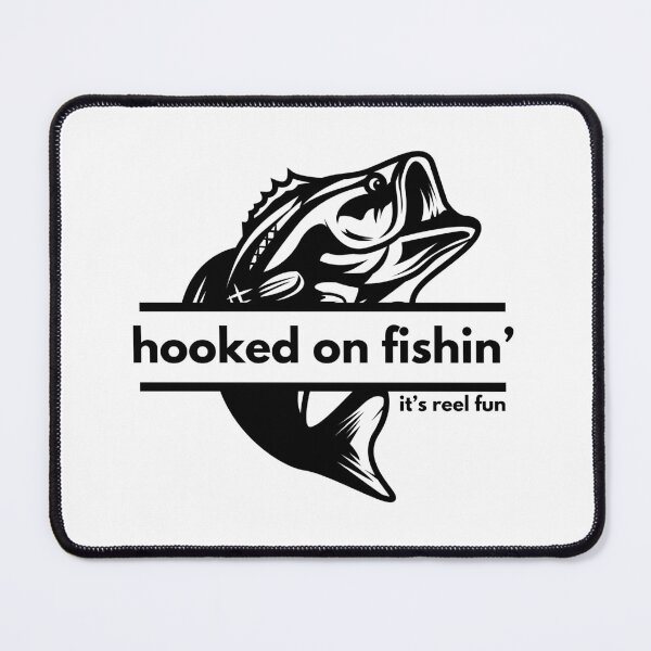 Item preview, Hooked on fishin'.. It's reel fun designed and sold by HippieShackAL.