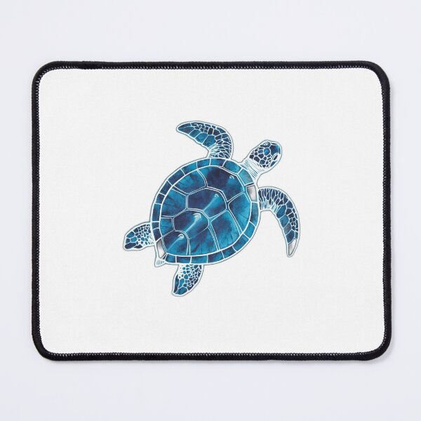 Item preview, Sea Turtle Watercolor Blue designed and sold by onicaras.