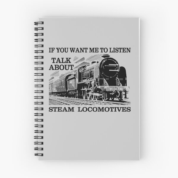 Item preview, Steam Train Locomotive Fanatic Talk About Trains designed and sold by Maljonic.