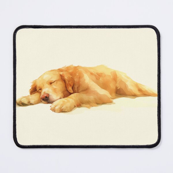 Item preview, Sleeping Golden Retriever | Print designed and sold by Unrooted.